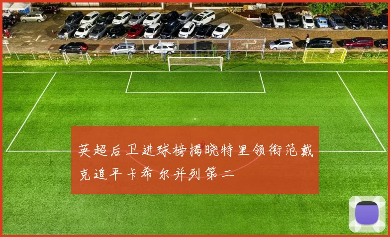 英超后卫进球榜揭晓特里领衔范戴克追平卡希尔并列第二