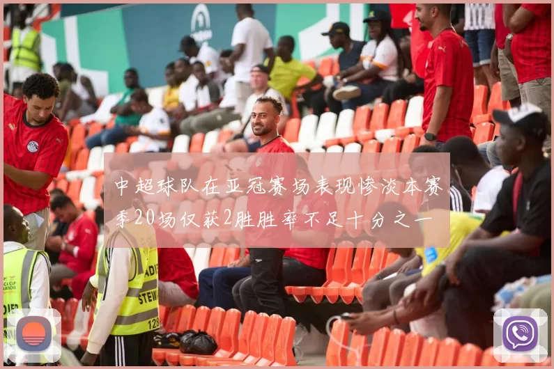 中超球队在亚冠赛场表现惨淡本赛季20场仅获2胜胜率不足十分之一